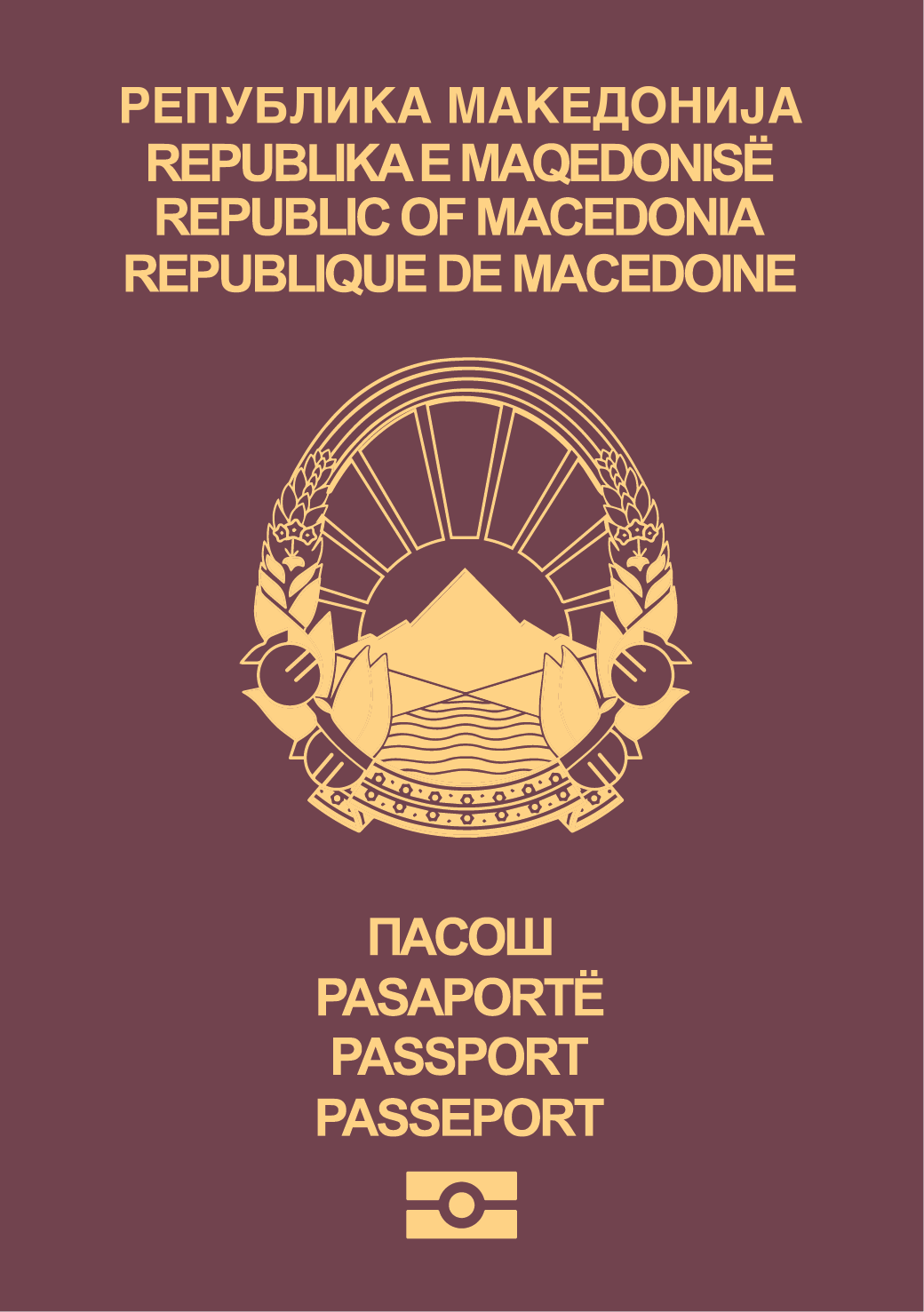 North Macedonia Passport